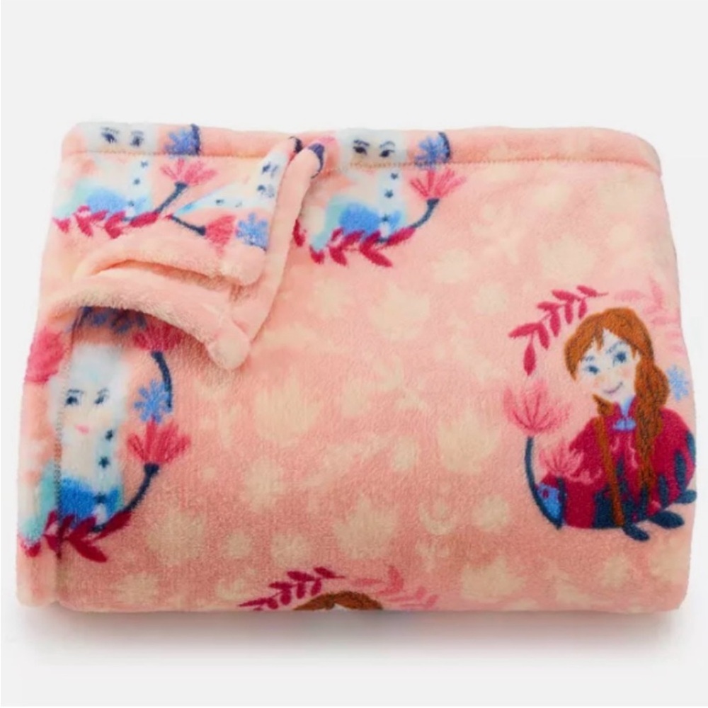 ✨$15✨Disney Frozen Supersoft Oversized Plush Throw Blanket | 5’x6’ NWT - Picture 4 of 4